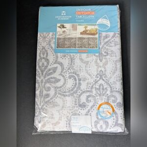 Destination Summer Gray Tablecloth